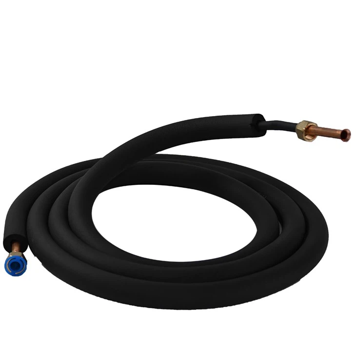 Gumijasta izolacijska zlitina, ki povezuje cev 1/4 '' -5/8 ''