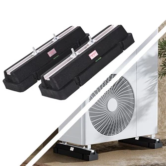 500 mm proti vibracijskih gumijastih nogah gumijaste izmenične stojalo